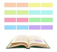 Cosmeria Children's Reading Aid with 16 Multicoloured Reading Strips, Marking Strips for Dyslexia, Includes Storage Bag, Ideal for Guided Reading