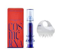 CosmeRNA Hair Revitalizing Tonic 6ml with Once a week Application for Healthy Hair for Women and Men with Shampoo Brush
