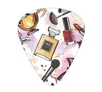 Cosmetic And Makeup Theme Pattern The guitar pick, for acoustic, electric, bass guitars - natural touch, 12 pack, multi-color.