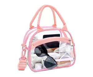 Cosmetic Bag Clear Makeup Bag with Adjustable Straps Large Capacity Toiletry Storage Wash Cosmetic Large Capacity Toiletry