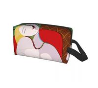Cosmetic Bag Custom Pablo Picasso Girl Before A Mirror Travel Cosmetic Bag for Women Toiletry Makeup Organizer Lady Beauty Storage Dopp Kit(Color15)