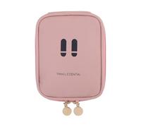 Cosmetic Bag for Travel, Travel Makeup Organiser, Odour Resistant, Compact Travel Utensils, Lightweight Storage Bag for Car, Outdoor, Camping, Hiking, Commuting, pink, see description, See description