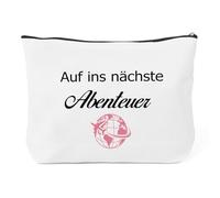 Cosmetic Bag for Women with Zip Ideal as a Teacher Gift Thank You or Horse Gift for Girls When Travelling, Travel, Travel