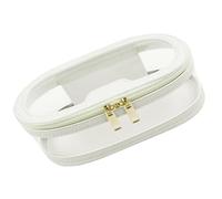 Cosmetic Bag Large Capacity Toiletry Bag Clear Makeup Makeup Brush Holder Portable Wash for Women and Girls Clear Wash Cosmetic Brush Holder Case