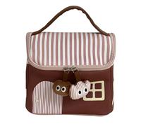 Cosmetic Bag Large Capacity Toiletry Makeup Skin Care Storage Beautiful Home Wash, Hazelnut Brown, Mass Beauty