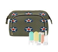Cosmetic Bag Organizer Air Corps Ww1 Ww2 Aircraft Roundel Waterproof Women Cash Wallet for Card Key pouching Organizers