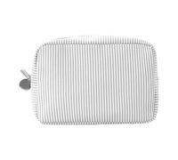 Cosmetic Bag - Portable Storage Bag | Seersucker Indian Voice Stimed Dimensions Book | Portable Travel Citizen, Lightweight Toilet Storage | Stylish Cosmetic Bag for Women's Travel and, black, see