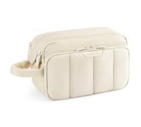 Cosmetic Bag Portable Tuck Cotton Cosmetic Bag Travel Cosmetic Organizer Fluffy Toiletry Bag Can Organize Accessories Bottle Brush Card Toiletry Bag