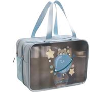 Cosmetic Bag Travel Large Capacity Wet Dry Storage Bag for Gym and Swimming, Portable Design with Dual Handles