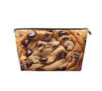 Cosmetic Bag Travel Makeup Bag for Women Large Make Up Chocolate Cookie Organizer Toiletry Bags Zipper Pouch Purse