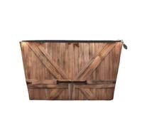Cosmetic Bag Travel Makeup Bag for Women Large Make Up Christmas Barn Door Organizer Toiletry Bags Zipper Pouch Purse