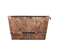 Cosmetic Bag Travel Makeup Bag for Women Large Make Up Christmas Barn Door Organizer Toiletry Bags Zipper Pouch Purse