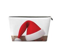 Cosmetic Bag Travel Makeup Bag for Women Large Make Up Christmas Hat Organizer Toiletry Bags Zipper Pouch Purse