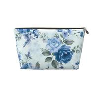 Cosmetic Bag Travel Makeup Bag for Women Large Make Up Roses Organizer Toiletry Bags Zipper Pouch Purse