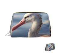 Cosmetic Bag Travel Makeup Bag Waterproof Toiletry Pouch Portable Wide Open Pouch Bird in The Lake Makeup Organizer Case Large Capacity Zipper Pouch Toiletry Bag for Women