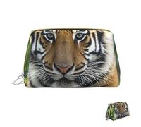Cosmetic Bag Travel Makeup Bag Waterproof Toiletry Pouch Portable Wide Open Pouch Jungle Tigers Cub Makeup Organizer Case Large Capacity Zipper Pouch Toiletry Bag for Women