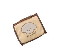 Cosmetic Bags Make Up Bag Women Makeup Hanging Toiletries Organizer Travel Jewelry Fold Cosmetic Brushes Wash Kits Case Pouch(Dog)