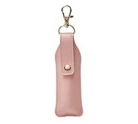 Cosmetic Balm Holder - Mini Lip Gloss Case, Travel SPECH TUBE GLOSS | Tinted Lip Cream Keeper, Clover Keys Makeup Accessory, Lipstick Case With Port, pink, Se référer au descriptif, Refer to