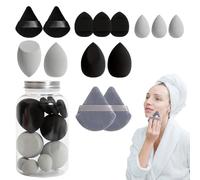 Cosmetic Blender Sponge Set - Portable Makeup Sponge, Concealer & Foundation Blending Tool For Face | A Three-Dimensional Structure Sponge That Can Be Easy