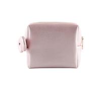 Cosmetic Bow Bag - Pink - This Cosmetic Bag is Great for Storing All Your Make Up Accessories - with Zip and Bow Detail - Perfect As A Gift for A Teenage Daughter Or Niece This Christmas
