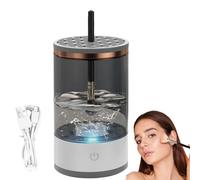 Cosmetic Brush Cleaner Machine - Electric Brush Washing And Drying Tool, Portable Beauty Gadget | Portable Makeup Brush Cleaning Solution, Cosmetic Brush Cleanser Tool For Foundation Liquid Brushes
