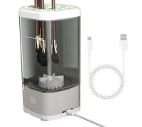 Cosmetic Brush Cleaner Machine - Electric Makeup Brush Washer, Automatic Cleaning Device | Multi-Functional UV Drying System, Energy-Saving Brush Spinner, Deep Cleaning Machine For Eyeshadow,Foundatio