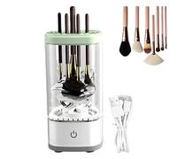 Cosmetic Brush Cleaner Machine, Rechargeable Makeup Cleaner, Automatic Makeup Cleaning Machine, Electric Makeup Brush Cleaner with Quick and Efficient Cleaning for Travel or Home Use, Single