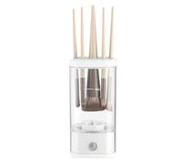 Cosmetic Brush Cleaner,Upgrade Electric Make Up Brush Cleaner, Quick-Drying Makeup Brush Washing Machine,Portable Cosmetic Brush Spinner, For Women And Girls