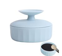 Cosmetic Brush Cleaning Mat - Wet and Dry Brush Cleaning Pad, Portable Makeup Brush Scrubber Tool | Holder for Women Girls Face Eyeshadow Foundation Lip Brush Re