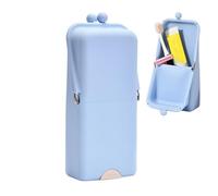 Cosmetic Brush Holder, Portable Travel Storage, Toiletry Bag for Artists Brides, Secure Suction Base, Makeup Accessories Category, Everyday Needs for Hotel Gym Dorm Office Home Travel