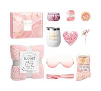 Cosmetic Bundle for Mom and Best Friend with ABS Case and Skincare Products Mother ' s Day Gift Set