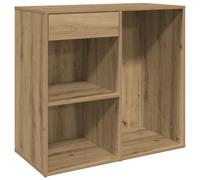 Cosmetic Cabinet Dressing Room Storage Makeup Cupboard Engineered Wood vidaXL