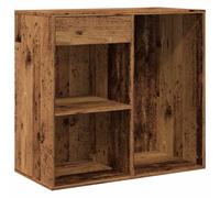 Cosmetic Cabinet Dressing Room Storage Makeup Cupboard Engineered Wood vidaXL