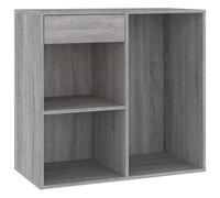 Cosmetic Cabinet Dressing Room Storage Makeup Cupboard Engineered Wood vidaXL