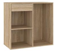 vidaXL Cosmetic Cabinet Sonoma Oak 80x40x75 cm Engineered Wood