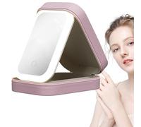 Cosmetic Case With LED Mirror - LED Cosmetic Holder Makeup Organizer Portable | Makeup Bag With Handle, Travel Storage Box For Trip Tour Outing