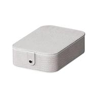 Cosmetic Case with Makeup Mirror Bright LED Separate Storage Area