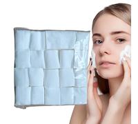 Cosmetic Cotton Pads Square, Soft Face Pads, 50x40x3 mm Pearl Texture Makeup Remover, Hygienic Accessory, Hot Compress Cleansing Pad for Beauty Salons,