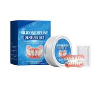 Cosmetic False Teeth Kit for Smile Enhancement, Temporary Tooth Cover for Gaps and Alignment, Comfortable and Natural Dental Care Set