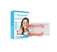 Cosmetic False Teeth Veneer for Smile Enhancement, Temporary Tooth Cover for Gaps and Alignment, Comfortable and Natural Dental Care Kit