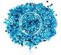 Cosmetic Glitter Stars for use on the face - Blue