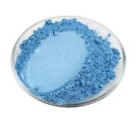 Cosmetic Grade Mica, Fluorescent & Metallic Powders Soap Making Epoxy Resin, Makeup, Nail Art (30g, Sky Blue)