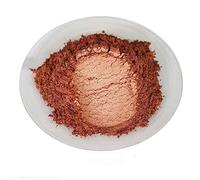 Cosmetic Mica Powder Pigment Soap Nail Art Additive Soy Wax Candle Resin (10g, Sunset Brown)