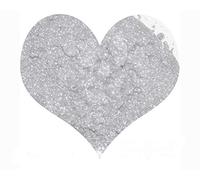 Cosmetic Mica Powder Pigment Soap Nail Art Additive Soy Wax Candle Resin (25g, Silver Grey)