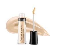COSMETIC NOTE - Conceal & Protect Liquid Concealer | Waterproof Fluid Concealer and Concealer | Moisturizes Skin and Covers Imperfections | Blue Light Protection (02 Sand)
