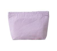 Cosmetic Organizers Bag, Waterproof, Secure, Purplestripes | Secure Zippers Design for Daily Use, Compactly Size for Easy Carrying of Beauty Products and Accessories