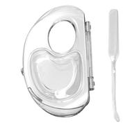 Cosmetic Palette - Acrylic Makeup Mixing Plate With Spatula Stick, Professional Beauty Tool | Color Blending Tray For Foundation Lipstick Eyeshadow Highlight Blush Artist Salon Studio