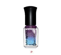 Cosmetic Peel Varnish Varnish Sexy Changing Color Nail Off Thermal Beauty Nail Art (P, One Size)
