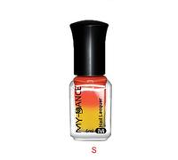 Cosmetic Peel Varnish Varnish Sexy Changing Color Nail Off Thermal Beauty Nail Art (S, One Size)