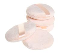 Cosmetic Powder Puff, 5 Pieces Cosmetic Soft Sponge Small Round Face Foundation Facial Makeup Blending Puff Beige(2.36inch)
